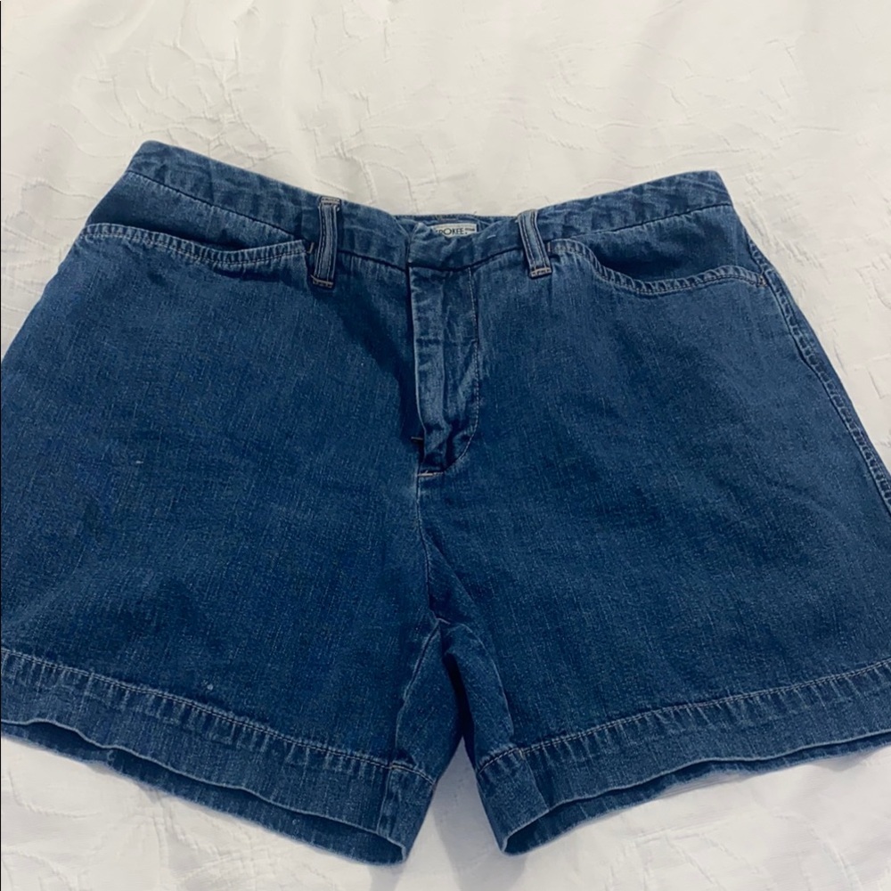 Cherokee Blue Jean Shorts Classic Denim Style